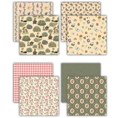 Craft Consortium Olivia's Wildflower Adventures 8x8 Inch Premium Paper Pad (CCLPAD003)