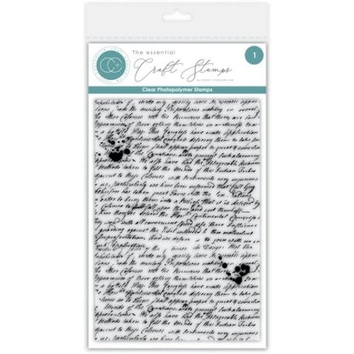 Craft Consortium The Collector A6 Clear Photopolymer Stamp Set Pen Pal (CCESTMP018)