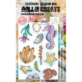 Aall and Create A6 Clear Stamp Set - Ocean Floor #859