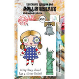 Aall and Create USA - Clear Stamp Set #878