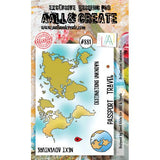 Aall and Create Destinations Unknown - Clear Stamp Set #881