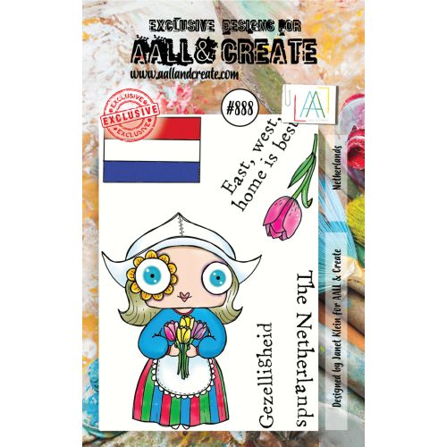 Aall and Create Netherlands - Clear Stamp Set #888