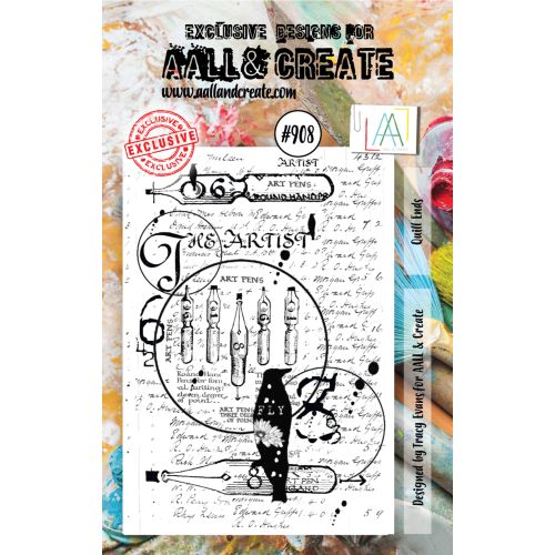 Aall and Create Quill Ends - Clear Stamp Set #908