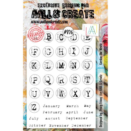 Aall and Create Stamp Set #926 A6 Garden She Wrote