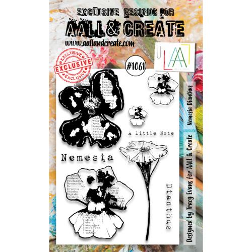 Aall and Create Stamp Set A6 Nemesia Dianthus (AALL-TP-1061)