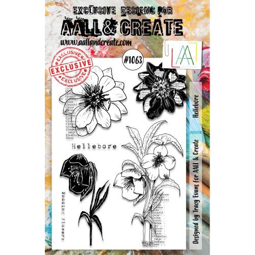 Aall and Create Stamp Set A5 Hellebore (AALL-TP-1063)