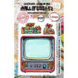 Aall And Create A7 Photopolymer Clear Stamp Set Retro Treasures