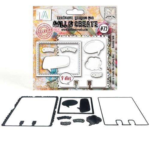 Aall & Create - Die-Cutting Die Set - Bubble Talk (AALL-DI-072)