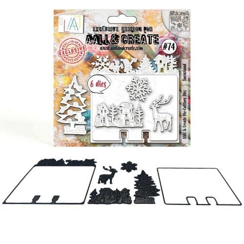 Aall & Create - Die-Cutting Die Set - Snowland (AALL-DI-074)