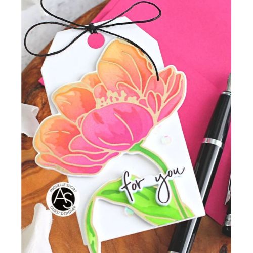 Alex Syberia Designs - Tulips Treasure Hot Foil Plate Set