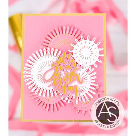 Alex Syberia Designs - Illuminated Night Sky Hot Foil Plate and Die Set