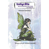 IndigoBlu Attitude Essential A6 Red Rubber Stamp (IND1563)