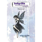 IndigoBlu Glamorous A6 Red Rubber Stamp (IND1566)