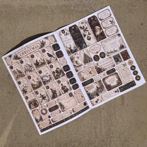 IndigoBlu Vintage Christmas Collection A4 Paper Book (IND1575)