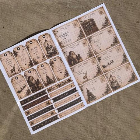 IndigoBlu Vintage Christmas Collection A4 Paper Book (IND1575)