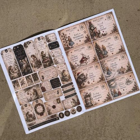 IndigoBlu Vintage Christmas Collection A4 Paper Book (IND1575)
