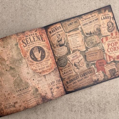 IndigoBlu The Midnight Carnival 8x8 Inch Paper Book (IND1585)