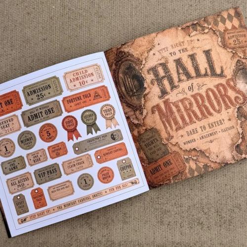 IndigoBlu The Midnight Carnival 8x8 Inch Paper Book (IND1585)