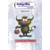 IndigoBlu Little Devil A6 Red Rubber Stamp (IND1590)