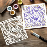 Katy Sue Designs Andy Skinner 8x8 Inch Mixed Media Stencil Pebble Mosaic (08-0004-AS)