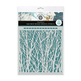 Katy Sue Designs Andy Skinner 8x8 Inch Mixed Media Stencil Woodland (08-0006-AS)