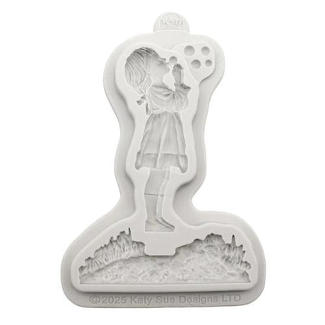Katy Sue Designs Cosmic Shimmer Silicone Mould Blowing Bubbles by Andy Skinner (CF0071-CS)