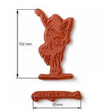 Katy Sue Designs Andy Skinner Pre Cut Rubber Stamp Dance (07-0078-AS)