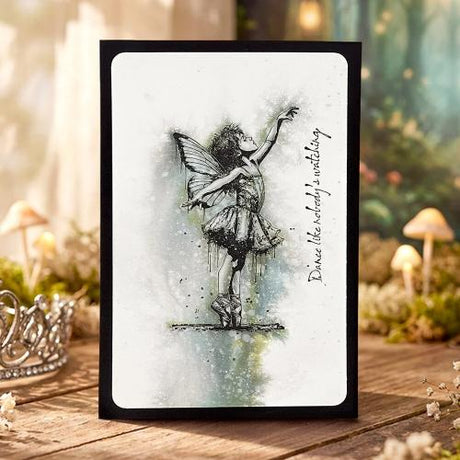 Katy Sue Designs Andy Skinner Pre Cut Rubber Stamp Dance (07-0078-AS)