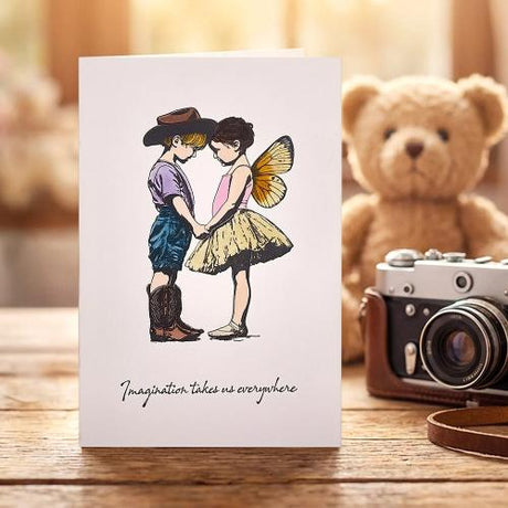 Katy Sue Designs Andy Skinner Pre Cut Rubber Stamp Imagination (07-0079-AS)