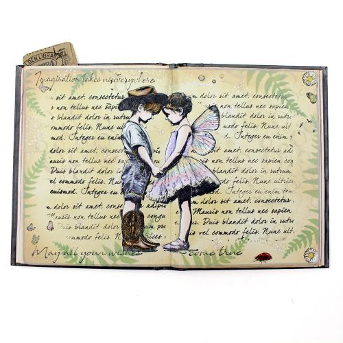 Katy Sue Designs Andy Skinner Pre Cut Rubber Stamp Imagination (07-0079-AS)