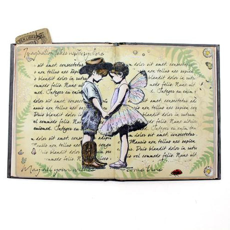 Katy Sue Designs Andy Skinner Pre Cut Rubber Stamp Imagination (07-0079-AS)