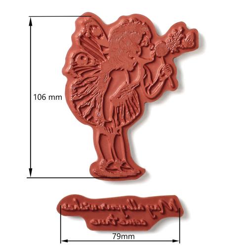 Katy Sue Designs Andy Skinner Pre Cut Rubber Stamp Make a Wish (07-0080-AS)
