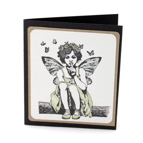 Katy Sue Designs Andy Skinner Pre Cut Rubber Stamp Secret (07-0081-AS)