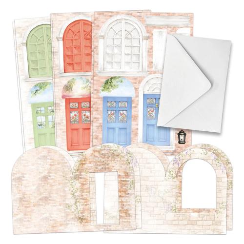 Katy Sue Designs Arched Floral Windows & Doors Card Making Kit (17-10102WIN) - Postage as per Actual