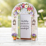 Katy Sue Designs Arched Floral Windows & Doors Card Making Kit (17-10102WIN) - Postage as per Actual