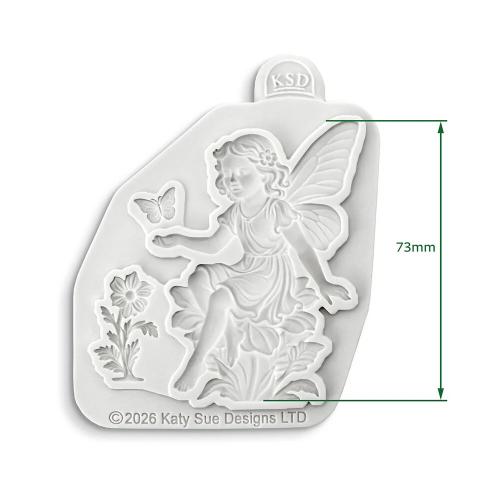 Katy Sue Designs Cosmic Shimmer Silicone Mould Forest Fairy (CF0073-CS)