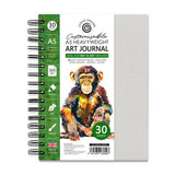 Katy Sue Designs Cosmic Shimmer A5 Art Journal Customisable Heavyweight 300gsm (20-10003-CW300) - Postage as per Actual