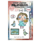 Aall and Create Postcards from London A7 Stamp Set Fish 'n Chips (AALL-TP-1325)