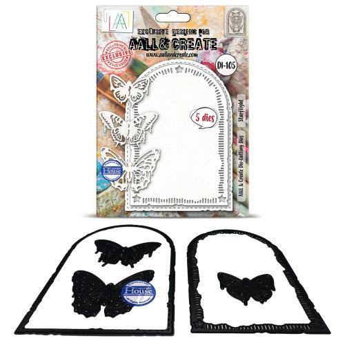 Aall and Create Starflight Figures Die-Cutting Die Set Starflight by Autour De Mwa & Co (AALL-DI-105)