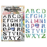 Aall and Create Scribble Away A5 Stamp Sets Scribble Splash by Autour De Mwa & Co (AALL-TP-1332)