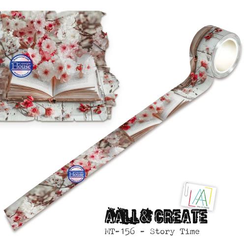 Aall and Create Story Ahead 25mm 10m Washi Tape Story Time by Autour De Mwa & Co (AALL-MT-156)