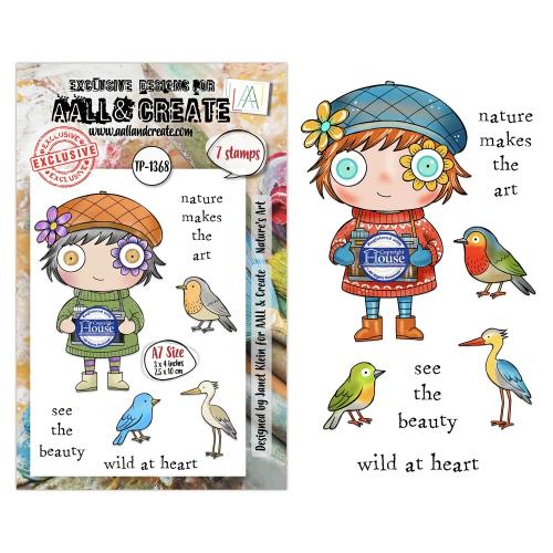 Aall and Create Through the Lens A7 Stamp Sets Nature's Art by Janet Klein (AALL-TP-1368)