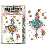Aall and Create Whispers of Form A6 Stamp Set Pirouette of Petals (AALL-TP-1400)