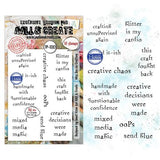 Aall and Create Dee Infiltered A6 Stamp Sets Miss Dee on Crafting by Janet Klein (AALL-TP-1382)