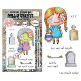 Aall and Create Costume Chronicles A7 Stamp Sets Candy Overload by Janet Klein (AALL-TP-1415)
