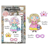 Aall and Create Costume Chronicles A7 Stamp Sets Pumpkin Princess by Janet Klein (AALL-TP-1423)