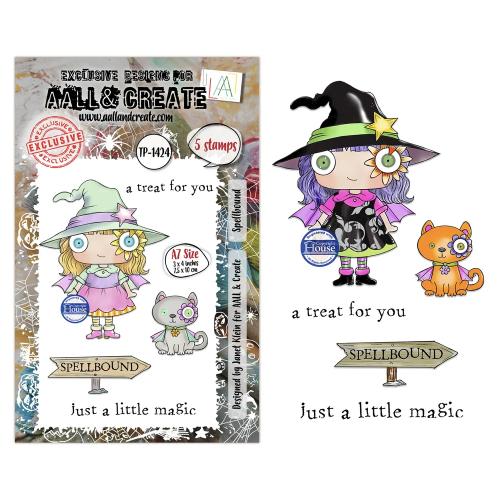 Aall and Create Costume Chronicles A7 Stamp Sets Spellbound by Janet Klein (AALL-TP-1424)