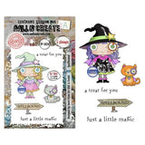 Aall and Create Costume Chronicles A7 Stamp Sets Spellbound by Janet Klein (AALL-TP-1424)