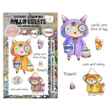 Aall and Create Costume Chronicles A7 Stamp Sets Corny Cute by Janet Klein (AALL-TP-1425)
