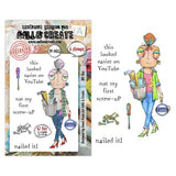 Aall and Create Dee Infiltered A7 Stamp Sets DIY Dee by Janet Klein (AALL-TP-1435)